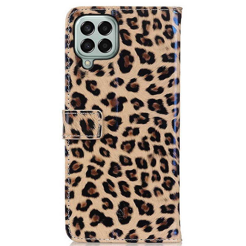 Kotelot Samsung Galaxy M33 5G Pieni Leopardiefekti