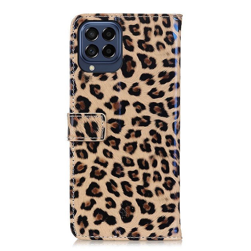 Kotelot Samsung Galaxy M53 5G Pieni Leopardiefekti