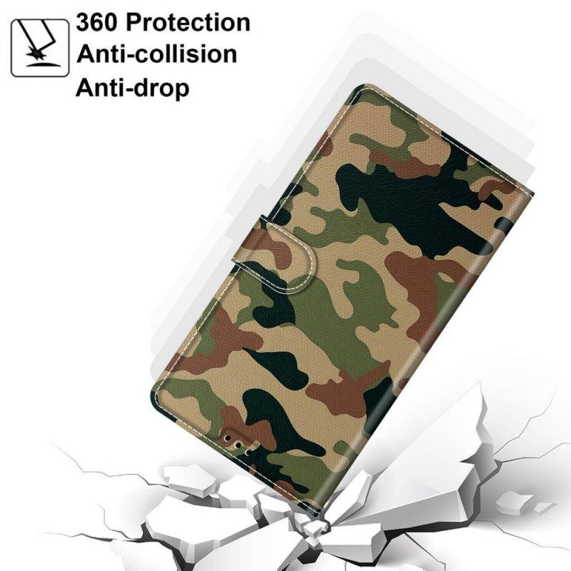 Kotelot Samsung Galaxy M53 5G Suojaketju Kuori Strappy Camo