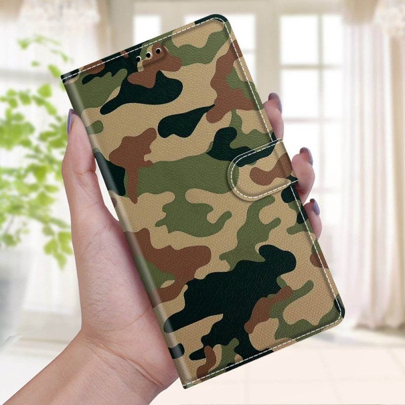 Kotelot Samsung Galaxy M53 5G Suojaketju Kuori Strappy Camo