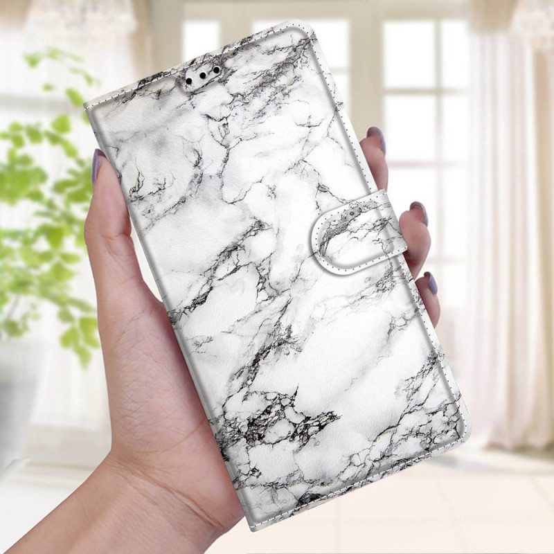 Kotelot Samsung Galaxy M53 5G Suojaketju Kuori Strip Marble