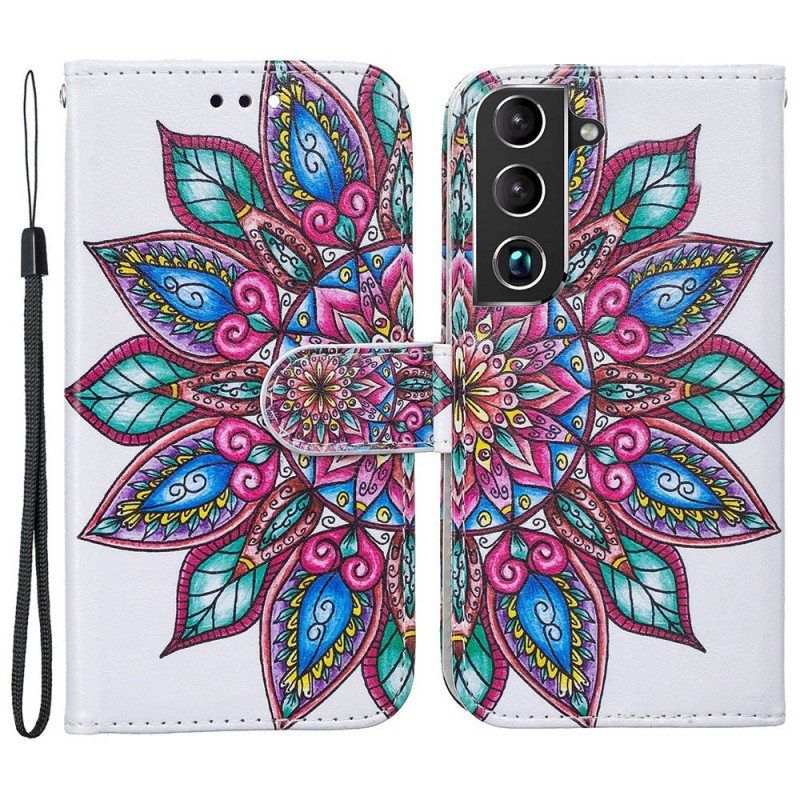 Kotelot Samsung Galaxy S22 Plus 5G Piirretty Mandala