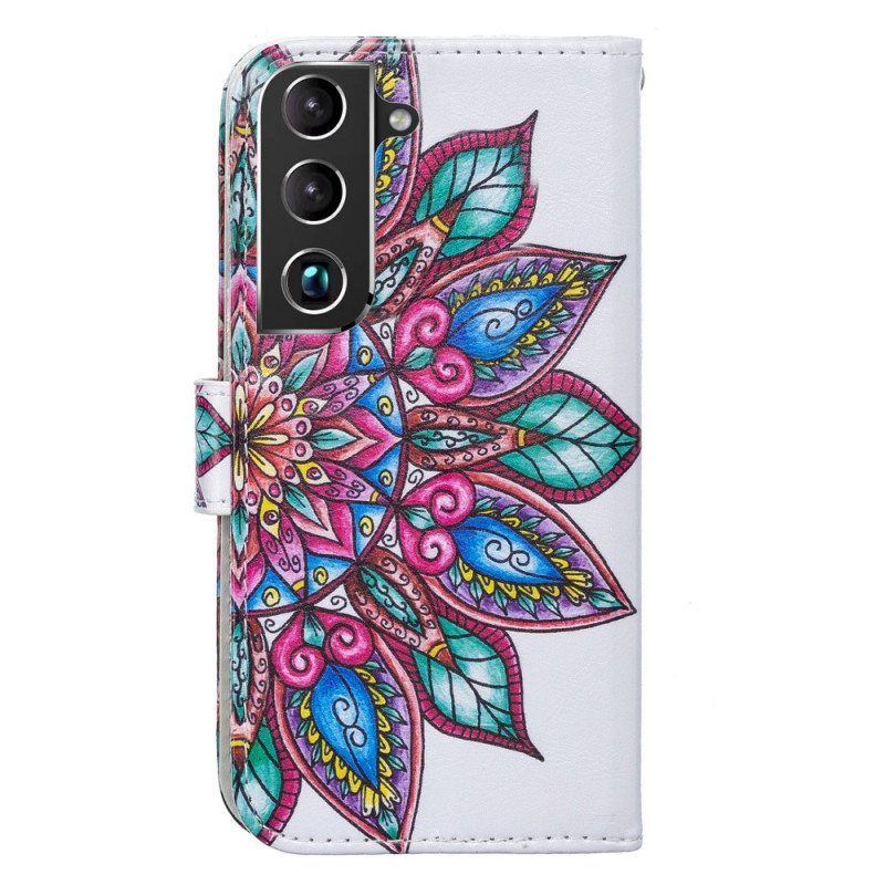 Kotelot Samsung Galaxy S22 Plus 5G Piirretty Mandala