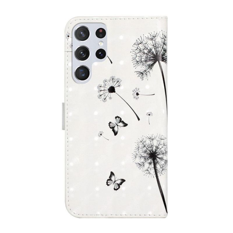 Kotelot Samsung Galaxy S22 Ultra 5G Baby Love Dandelion