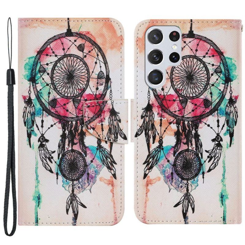 Kotelot Samsung Galaxy S22 Ultra 5G Dream Catcher Akvarelli