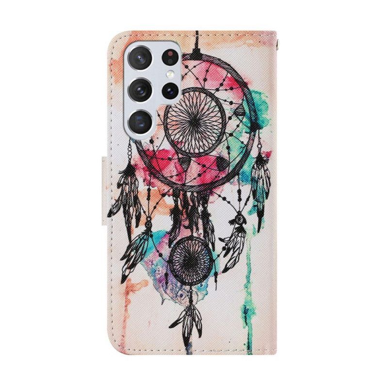 Kotelot Samsung Galaxy S22 Ultra 5G Dream Catcher Akvarelli