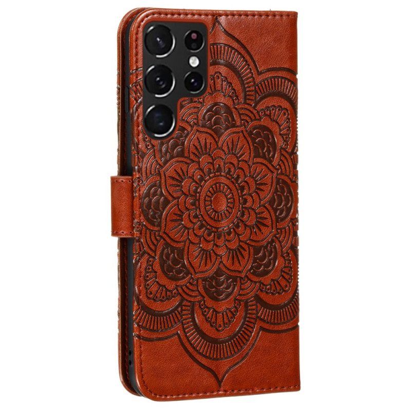 Kotelot Samsung Galaxy S22 Ultra 5G Täysi Mandala