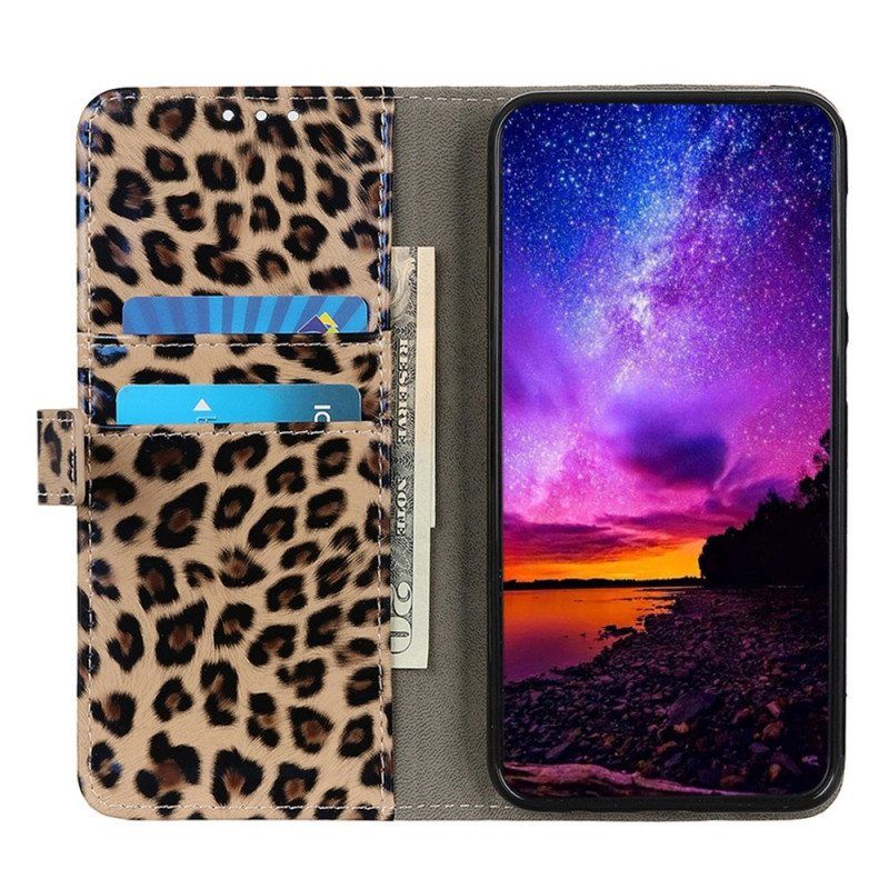 Kotelot Samsung Galaxy S23 5G Leopardin Ihovaikutus