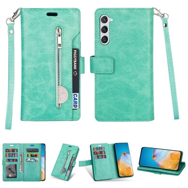 Kotelot Samsung Galaxy S23 5G Suojaketju Kuori Lanyard Kolikkokukkaro