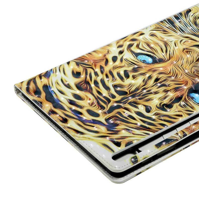 Kotelot Samsung Galaxy Tab S8 Plus / Tab S7 Plus Tiger Art