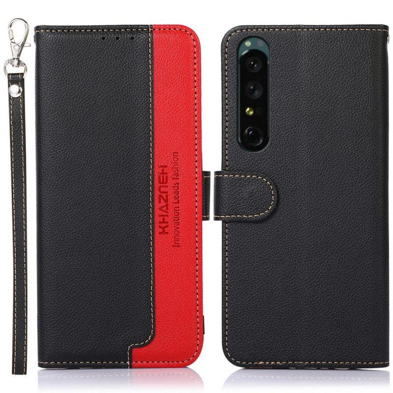 Kotelot Sony Xperia 1 IV Litsityylinen Rfid