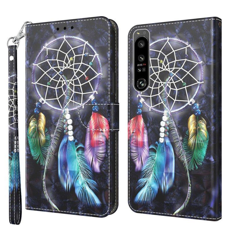 Kotelot Sony Xperia 1 IV Suojaketju Kuori Hihna Dream Catcher