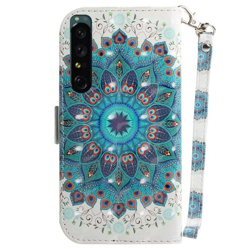 Kotelot Sony Xperia 1 IV Suojaketju Kuori Strappy Mandala