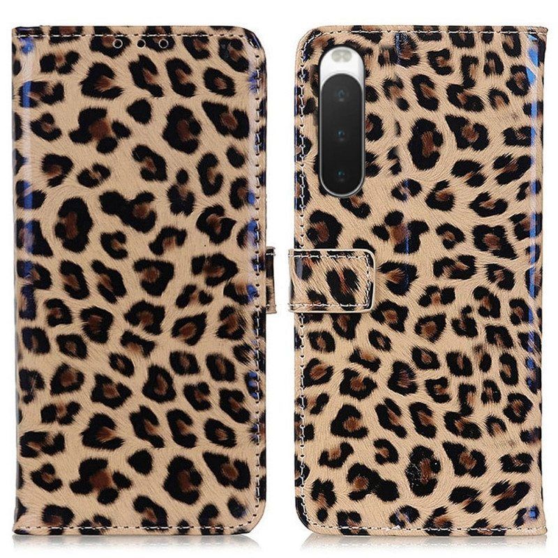 Kotelot Sony Xperia 10 IV Leopardin Ihovaikutus