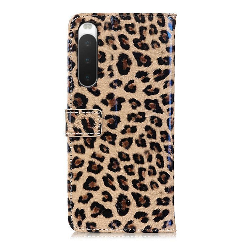 Kotelot Sony Xperia 10 IV Leopardin Ihovaikutus