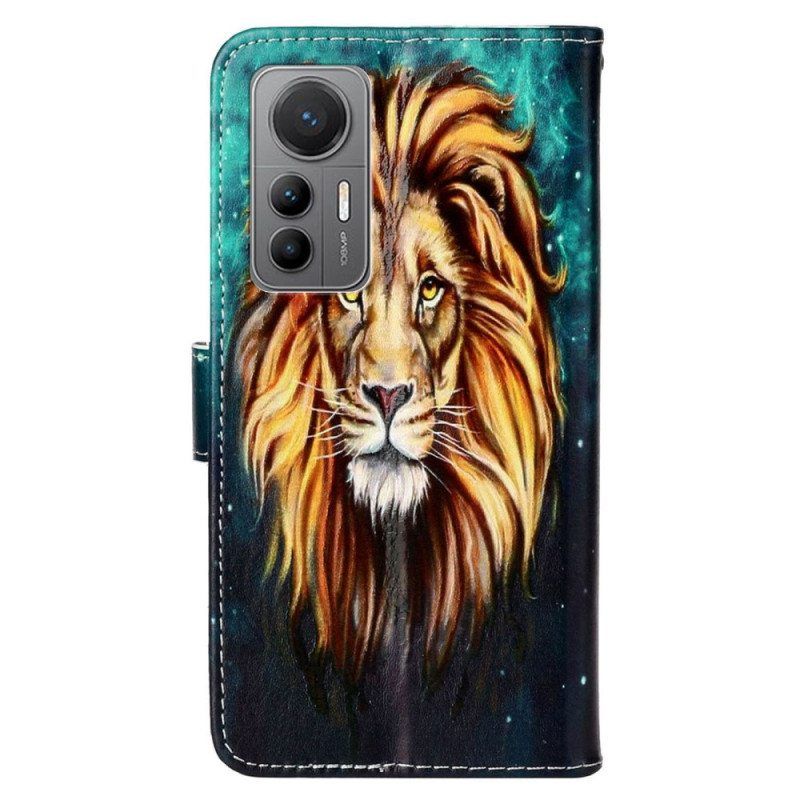 Kotelot Xiaomi 12 Lite Suojaketju Kuori Lanyard Lion