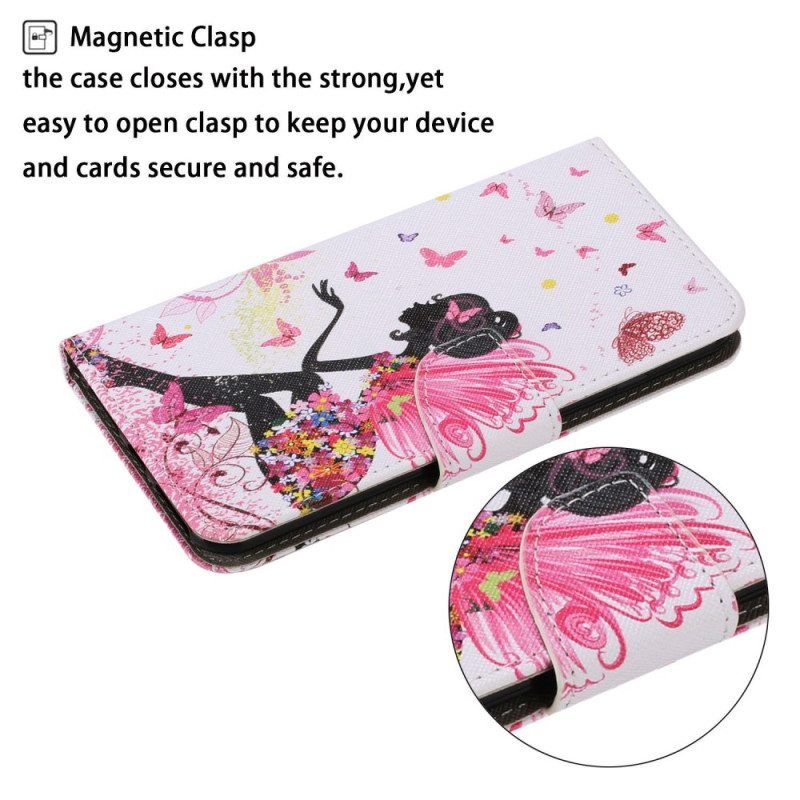 Kotelot Xiaomi 12T / 12T Pro Suojaketju Kuori Magic Fairy Hihnalla