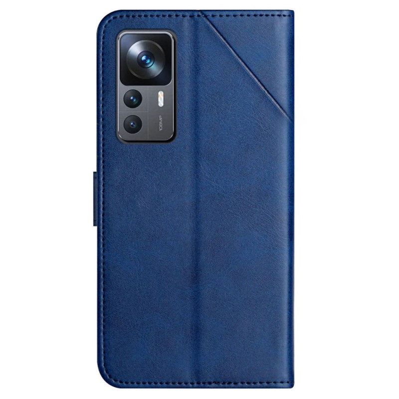 Kotelot Xiaomi 12T / 12T Pro X Design Geo Leather Style