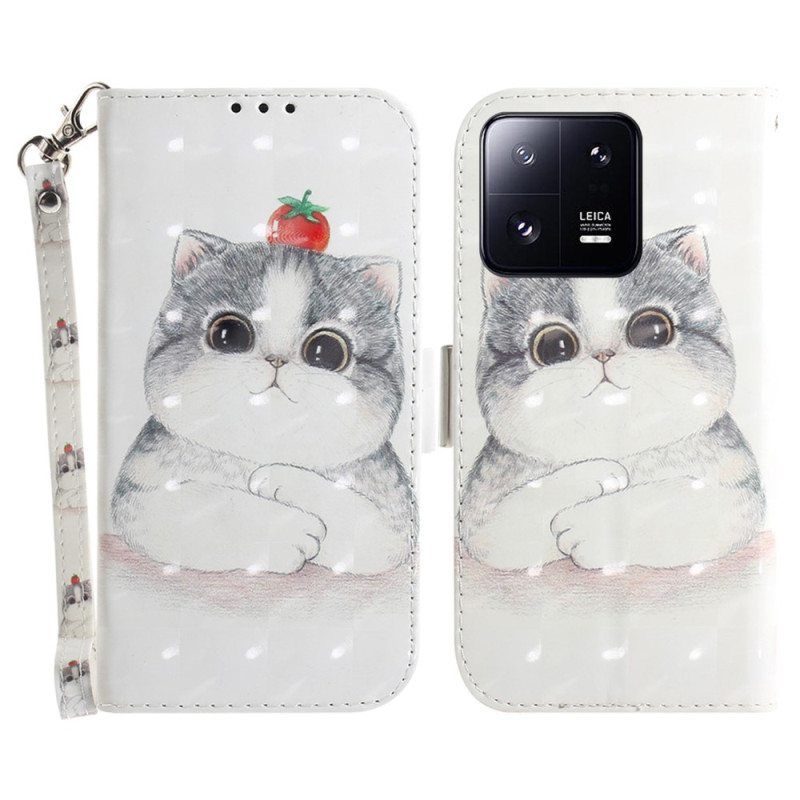 Kotelot Xiaomi 13 Pro Suojaketju Kuori Thong Graphic Cat