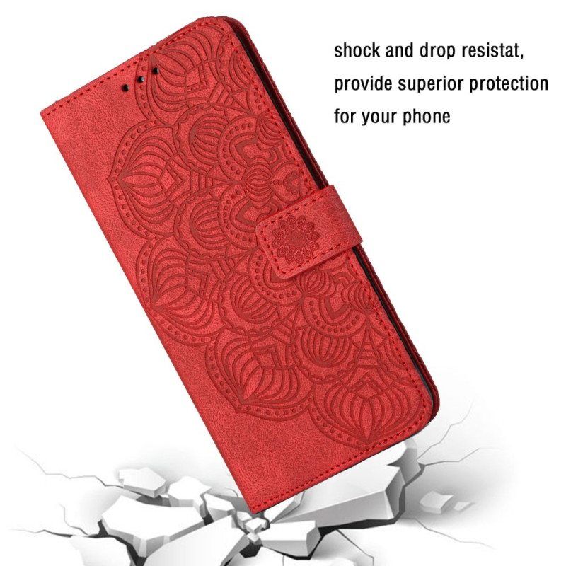 Kotelot Xiaomi Redmi A1 Suojaketju Kuori Strappy Mandala