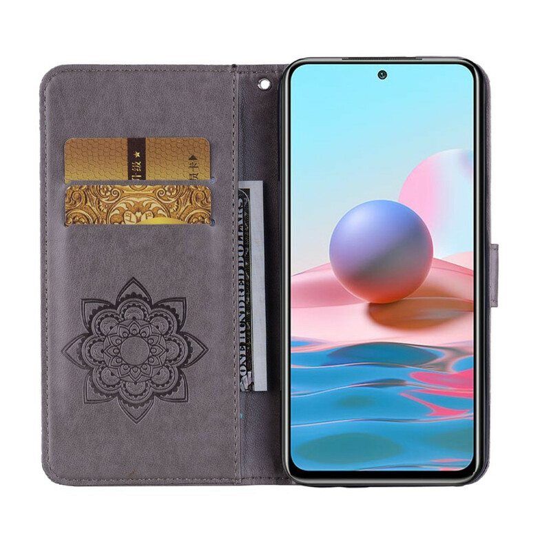 Kotelot Xiaomi Redmi Note 10 / 10S Pöllömandala Ja Charm