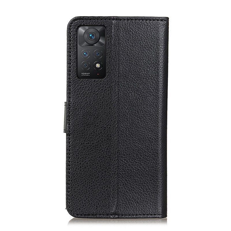 Kotelot Xiaomi Redmi Note 11 Pro / 11 Pro 5G Perinteinen Litchi Faux Leather