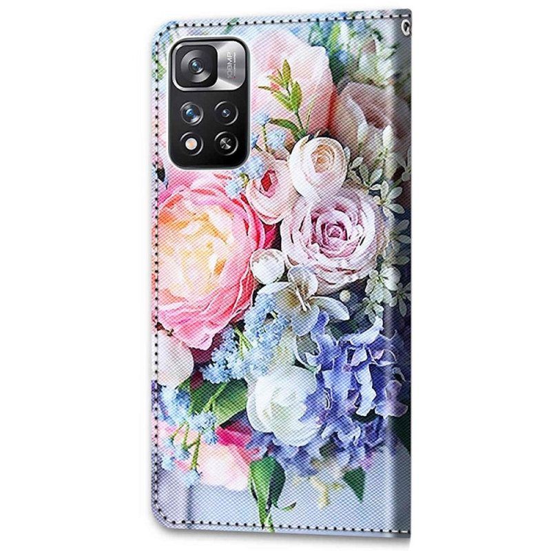 Kotelot Xiaomi Redmi Note 11 Pro Plus 5G Floral Wonder