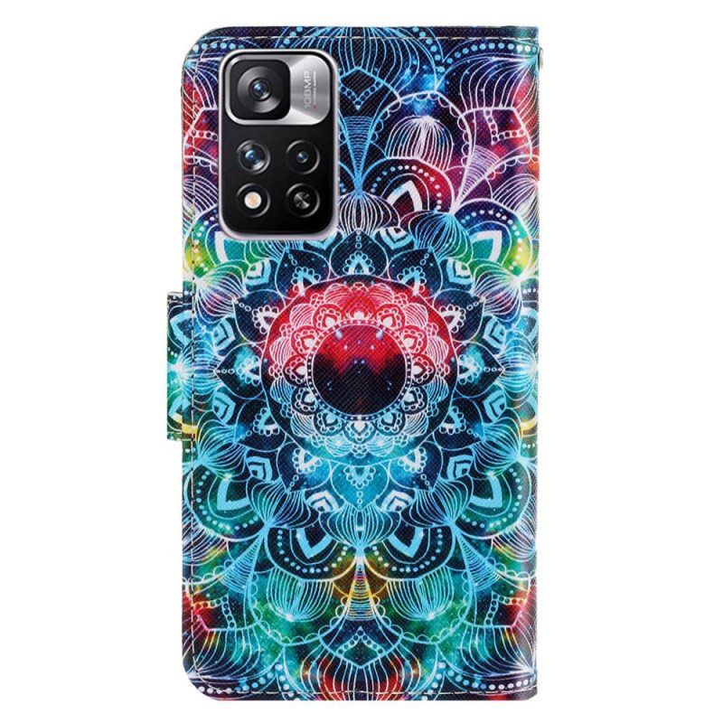 Kotelot Xiaomi Redmi Note 11 Pro Plus 5G Suojaketju Kuori Näyttävä Strappy Mandala