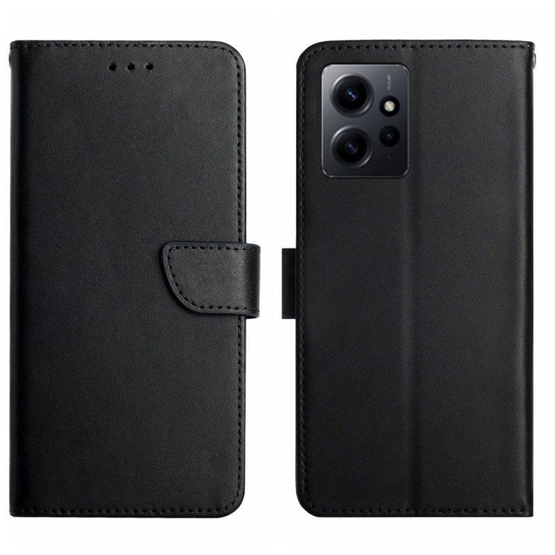 Kotelot Xiaomi Redmi Note 12 4G Aitoa Nappan Nahkaa