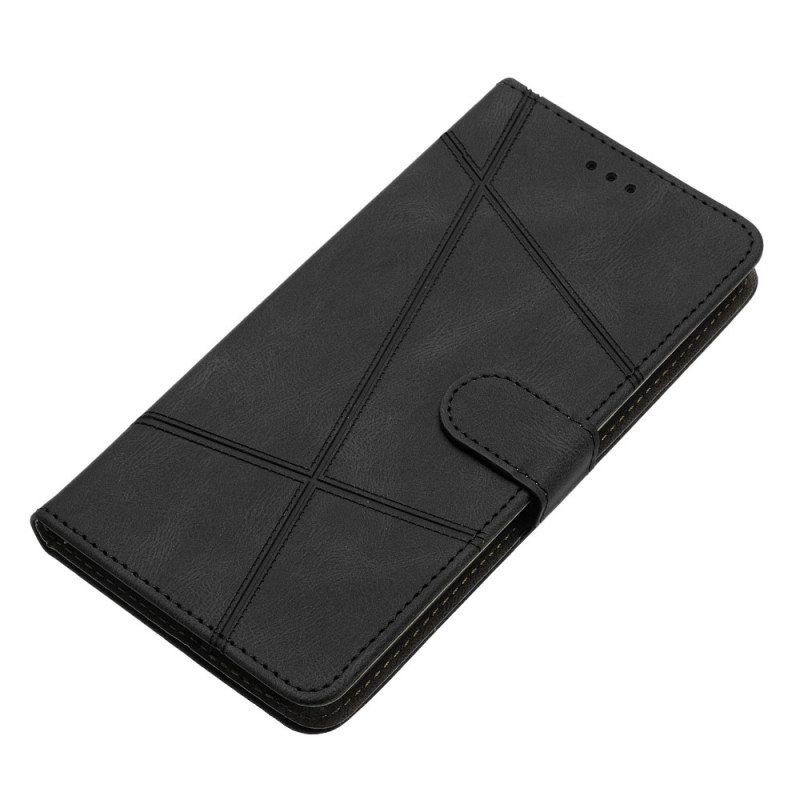 Kotelot Xiaomi Redmi Note 12 4G Suojaketju Kuori Strappy Geometric