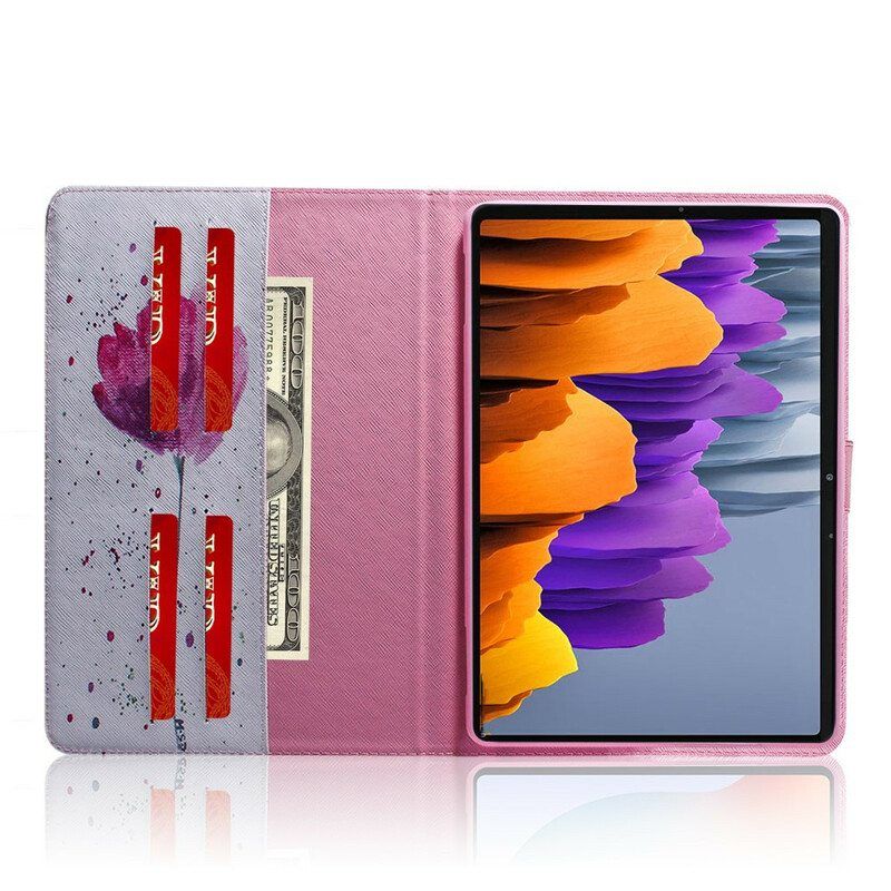 Kuori Flip Case Samsung Galaxy Tab S8 / Tab S7 Unikko