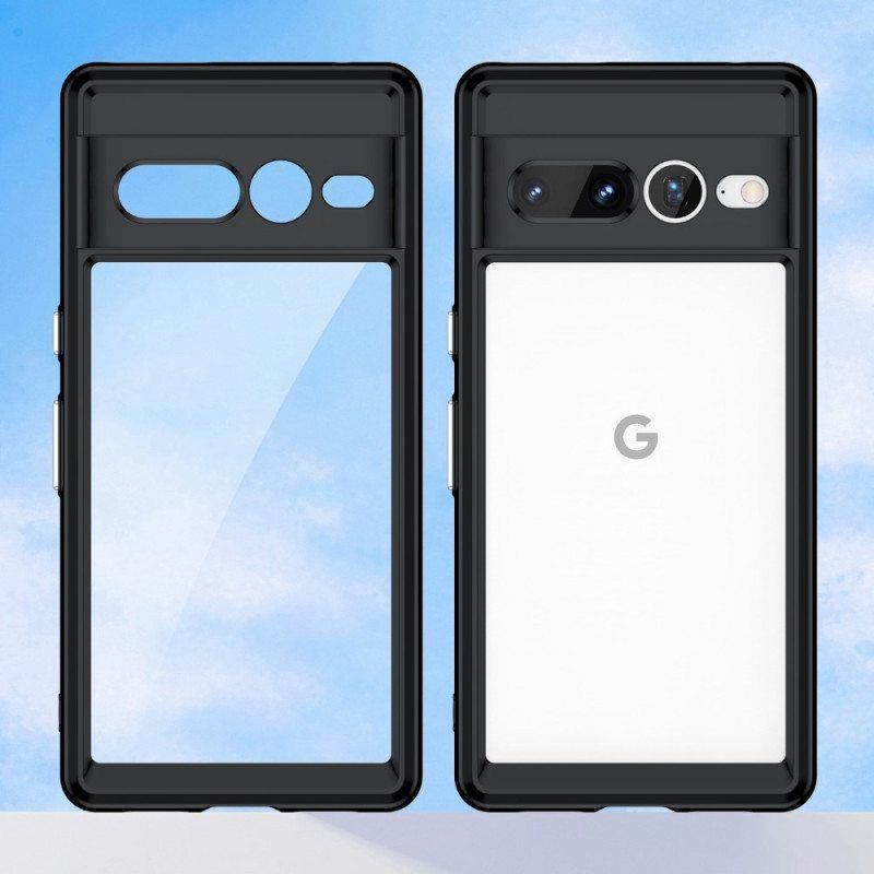 Kuori Google Pixel 7 Pro Läpinäkyvä Hybridi