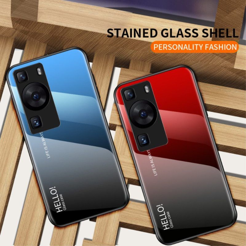 Kuori Huawei P60 Pro Hello Tempered Glass