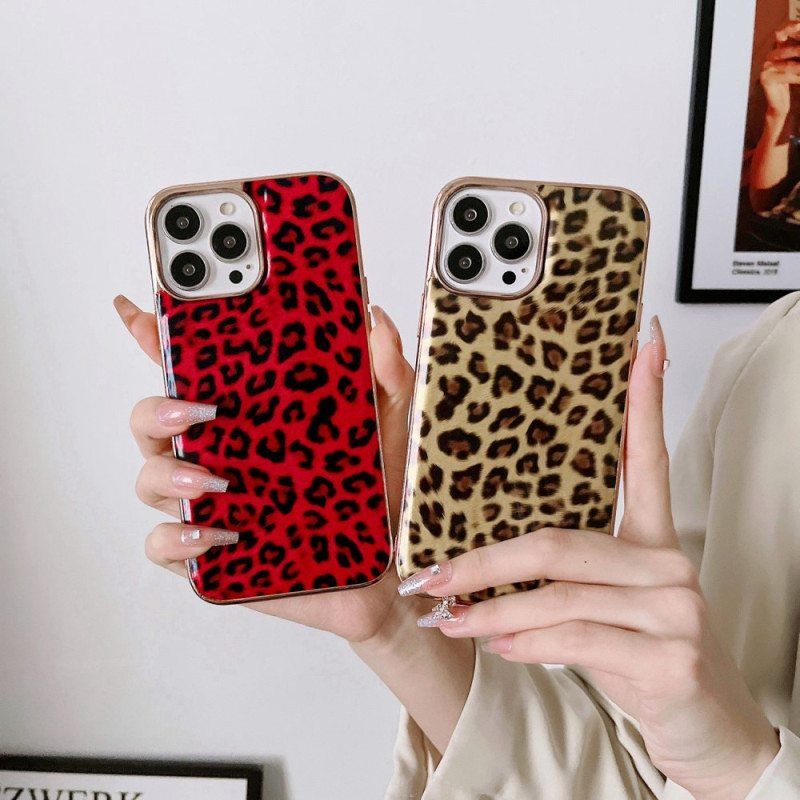 Kuori iPhone 14 Leopardin Ihovaikutus