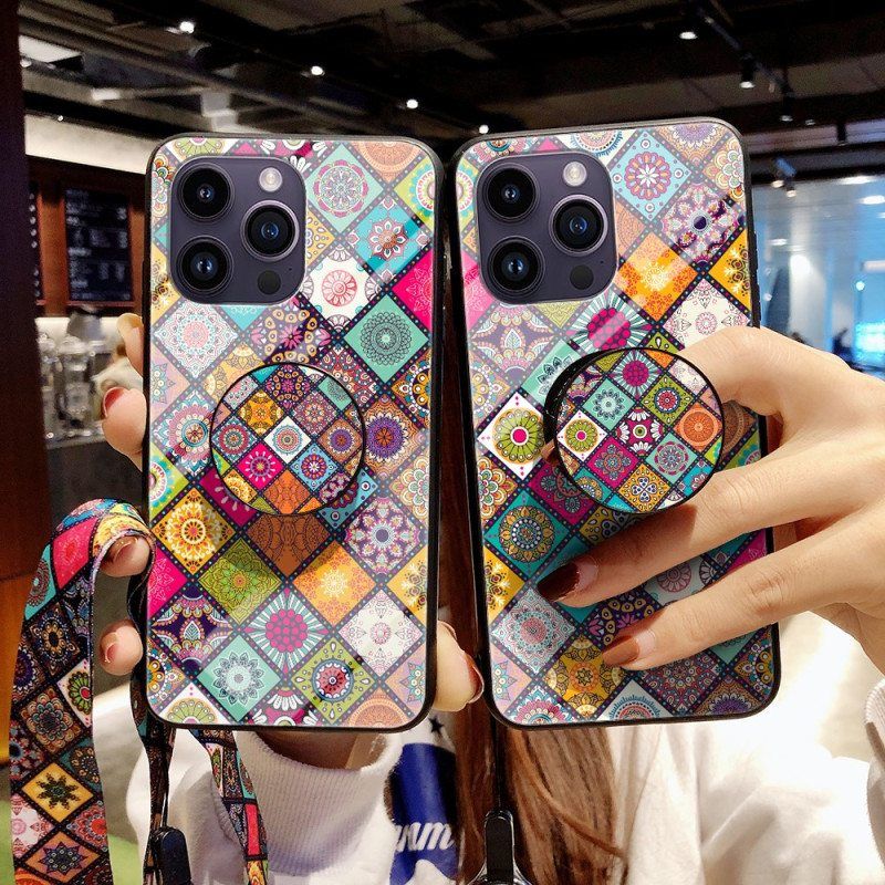 Kuori iPhone 15 Pro Max Patchwork