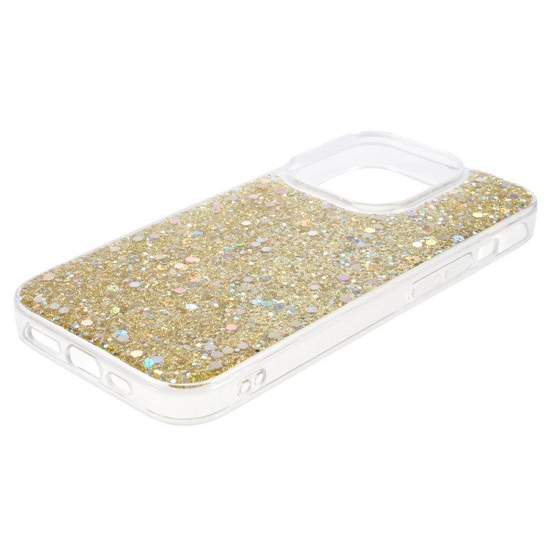 Kuori iPhone 15 Pro Pelkkää Glitteriä