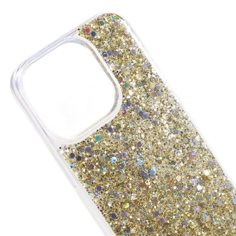 Kuori iPhone 15 Pro Pelkkää Glitteriä