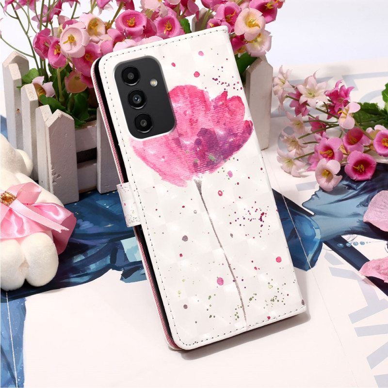 Kuori Kotelot Samsung Galaxy A54 5G Tiger Poppy Kaulanauha