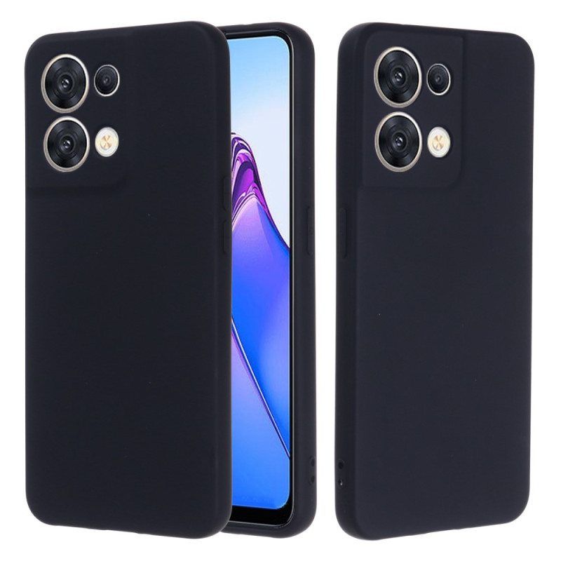 Kuori Oppo Reno 8 Suojaketju Kuori Strappy Nestemäinen Silikoni