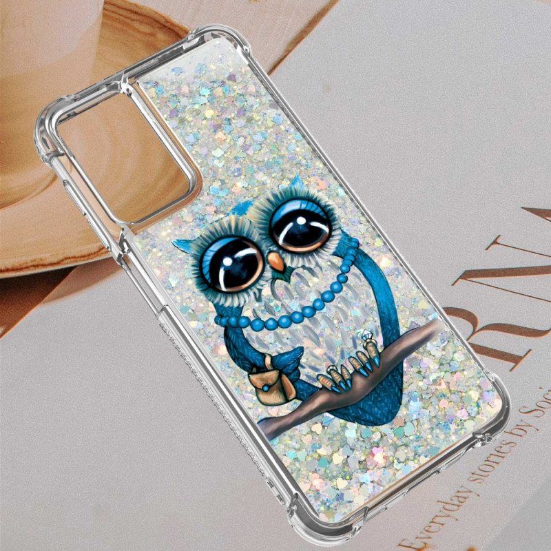 Kuori Samsung Galaxy A13 Neiti Owl Sequins