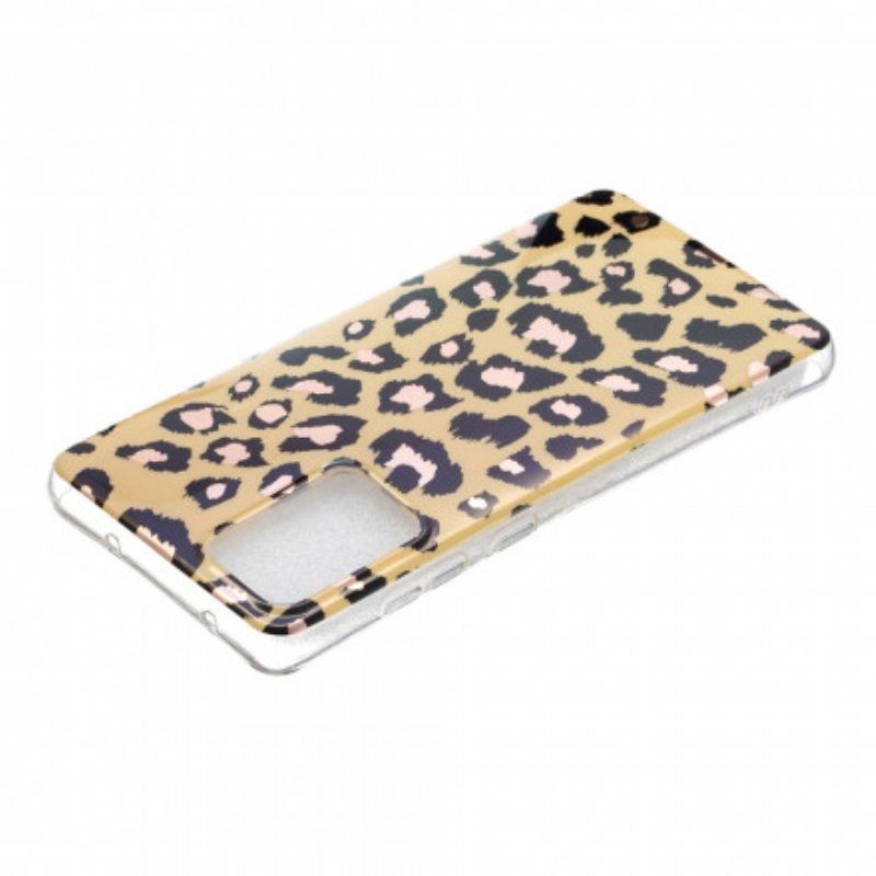 Kuori Samsung Galaxy A52 4G / A52 5G / A52s 5G Leopard-tyylinen Marmori