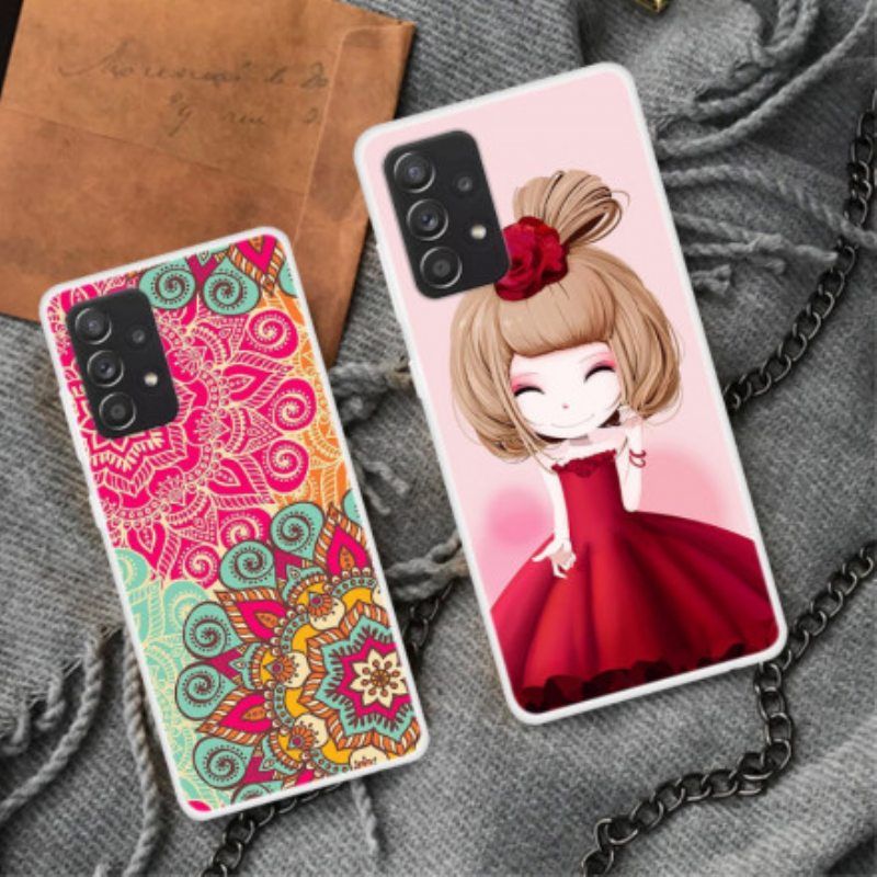 Kuori Samsung Galaxy A52 4G / A52 5G / A52s 5G Manga Lady