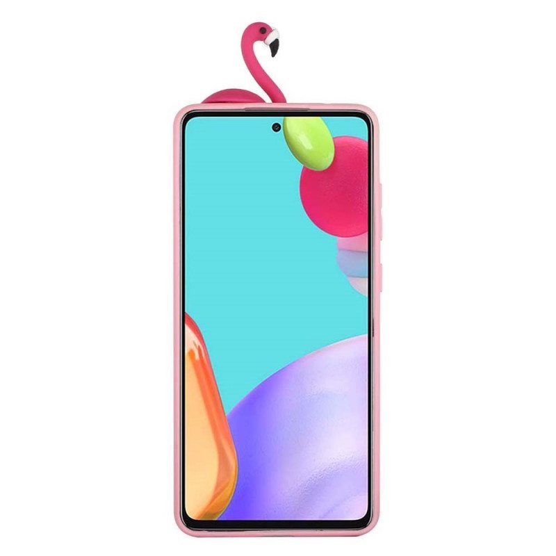 Kuori Samsung Galaxy A53 5G 3d Flamingo