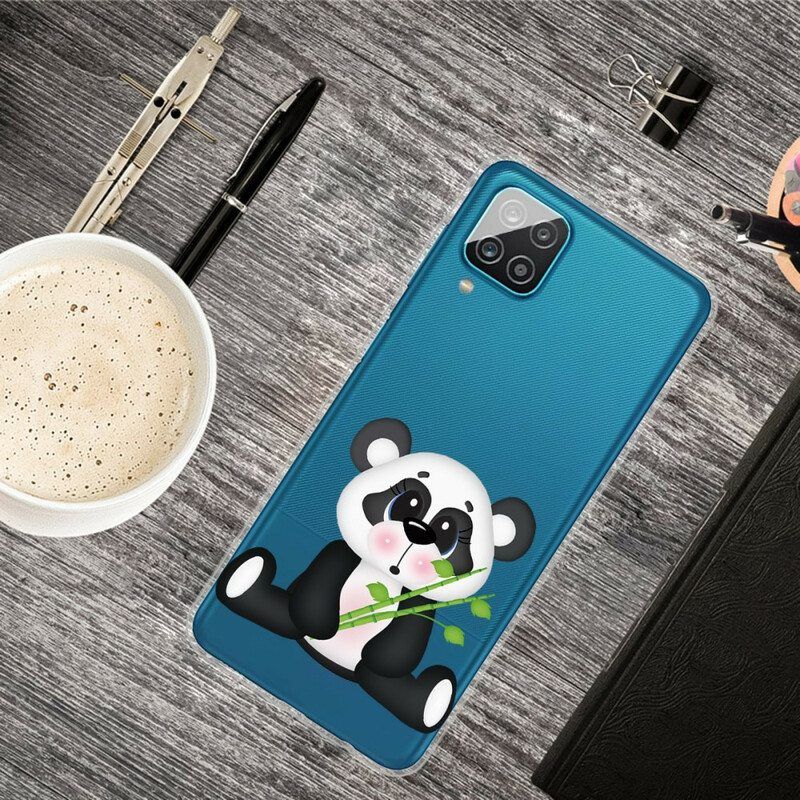 Kuori Samsung Galaxy M12 / A12 Saumaton Surullinen Panda