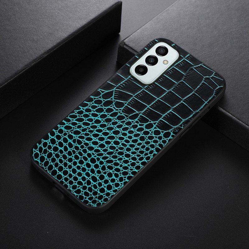 Kuori Samsung Galaxy M23 5G Aito Crocodile Texture -nahka