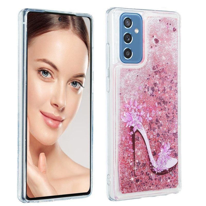 Kuori Samsung Galaxy M52 5G Säkenöivää Glitteriä