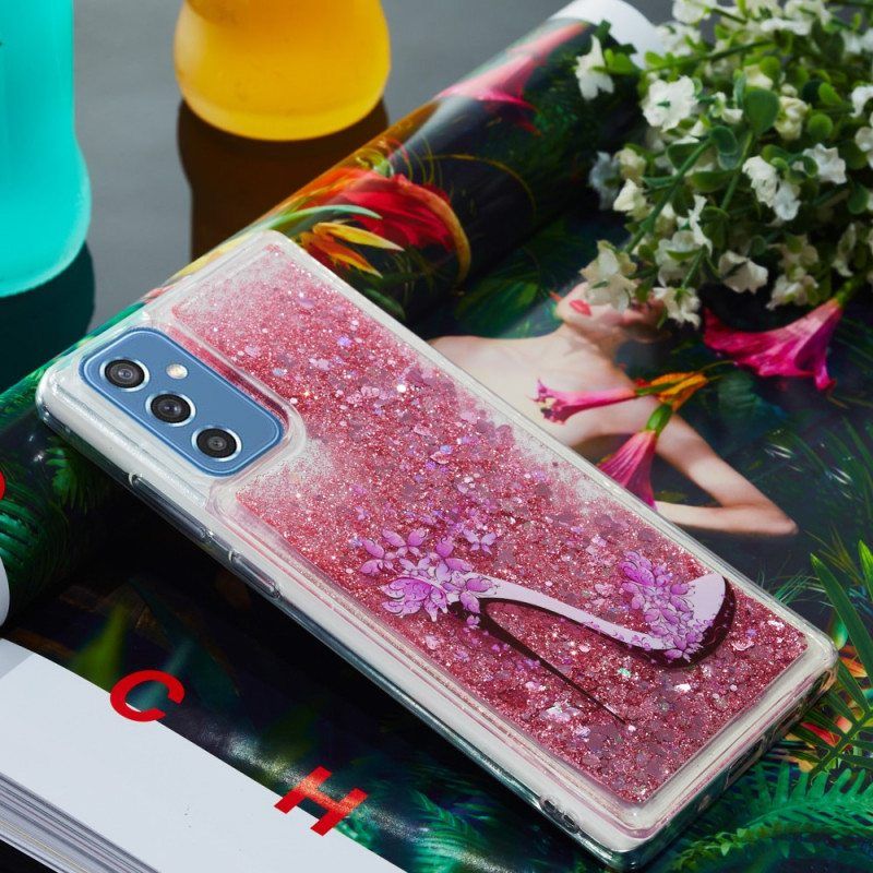 Kuori Samsung Galaxy M52 5G Säkenöivää Glitteriä