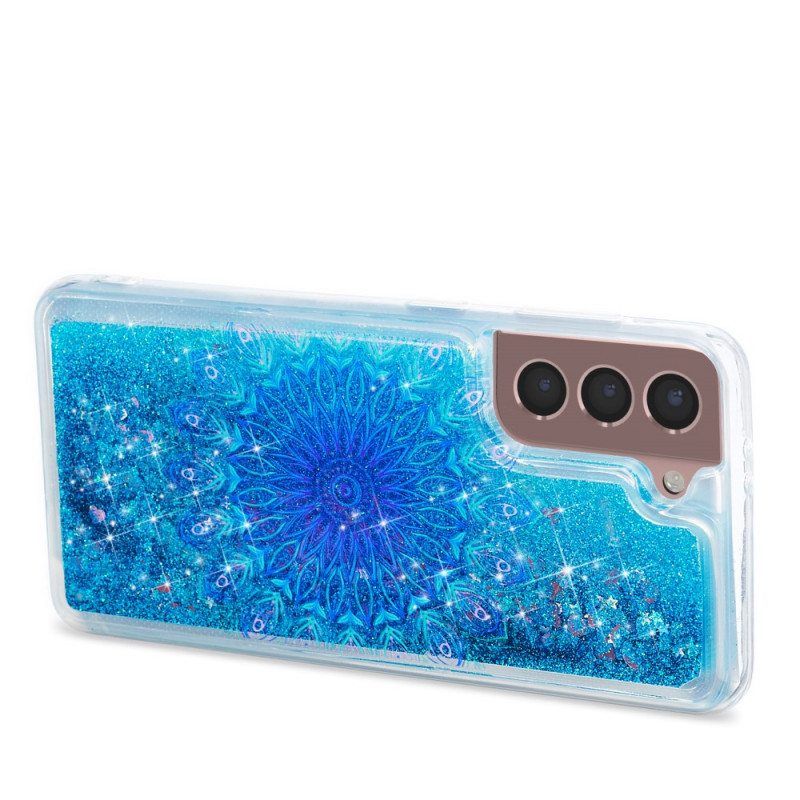 Kuori Samsung Galaxy S22 5G Glitter Mandala