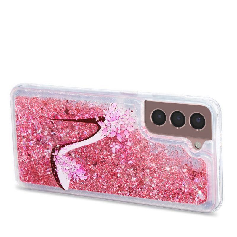 Kuori Samsung Galaxy S22 5G Glitteripumppu