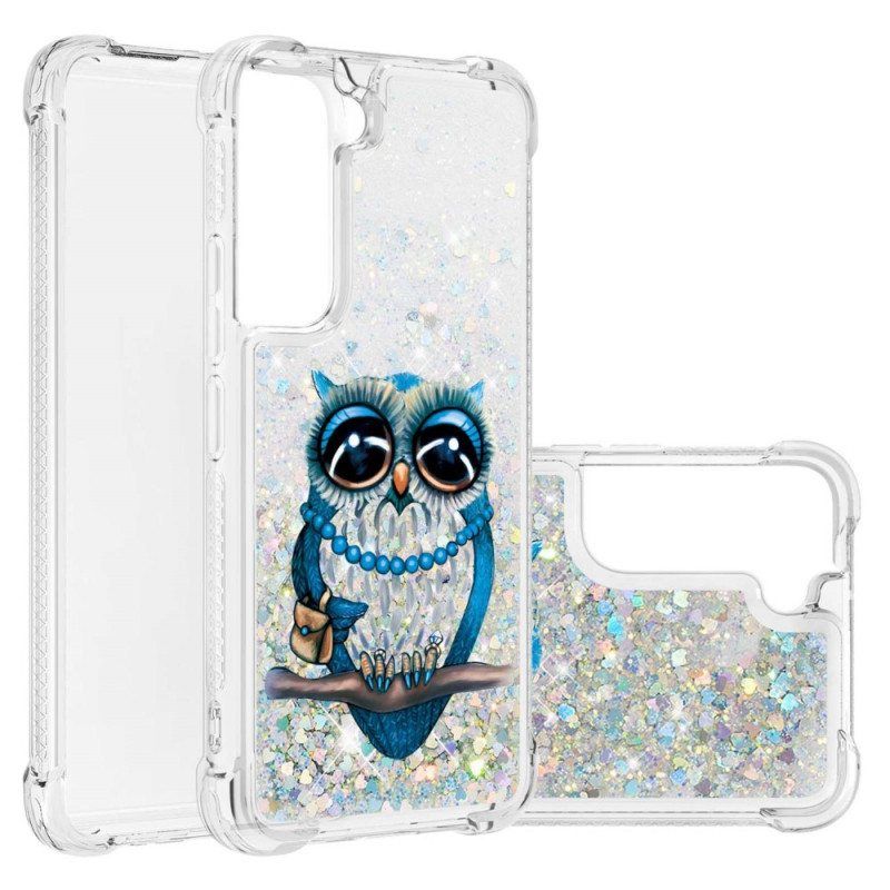 Kuori Samsung Galaxy S22 5G Neiti Owl Sequins